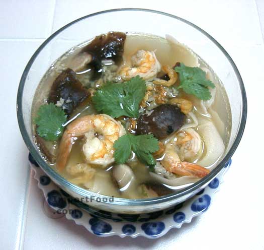 Shrimp and Callaloo Soup