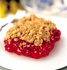 Cherry Cobbler with Almond