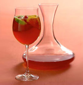 Spiced Red Wine with Brandy and Citrus