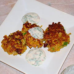 skillet corn fritters