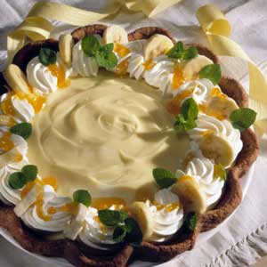 Ambrosia Cream Pie