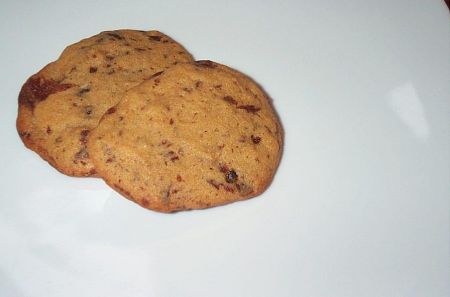    Chocolate-Peanut Cookies