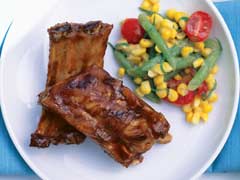 Barbecue Ribs with Rum