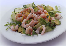 Shrimp and Avocado Salad with Pimentos