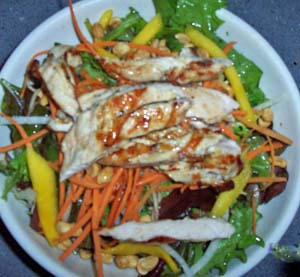 Thai Ham and Chicken Salad