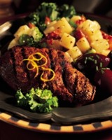 Grilled Pork Shoulder Steaks