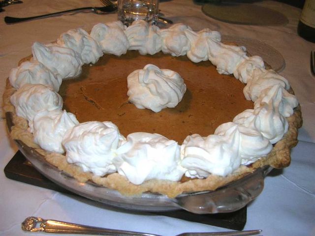 Marshmallow Pumpkin Pie
