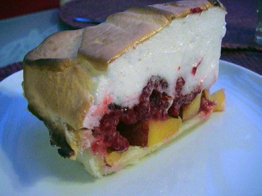 Red Raspberry Meringue Pie