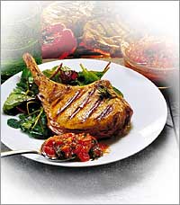 Grilled Pork with Salsa