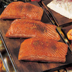 Western Cedar Plank Salmon