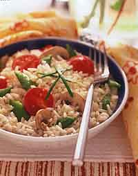 rain - Rice and Vegetable Salad