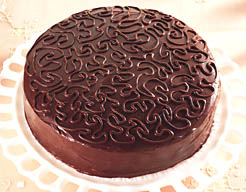 SOUR  CREAM  CHOCOLATE  CAKE