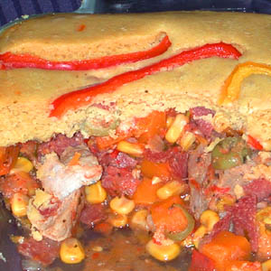 Pork Stew With Corn Bread Topping