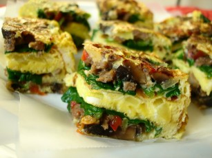 SPINACH  OMELET