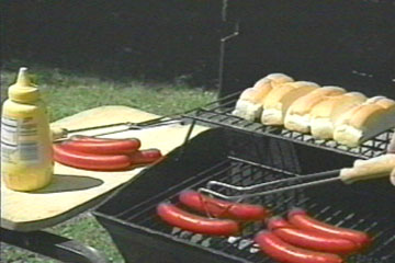  BARBECUE  COCKTAIL  HOT  DOGS